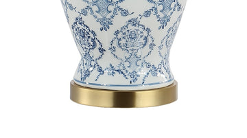 Juliana 22.25" Traditional Classic Chinoiserie Ceramic LED Table Lamp - JONATHAN Y